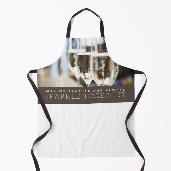Item preview, Love may we always sparkle together designed and sold by wineandwords.