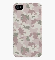 Light Pink Camouflage iPhone 4s/4 Case