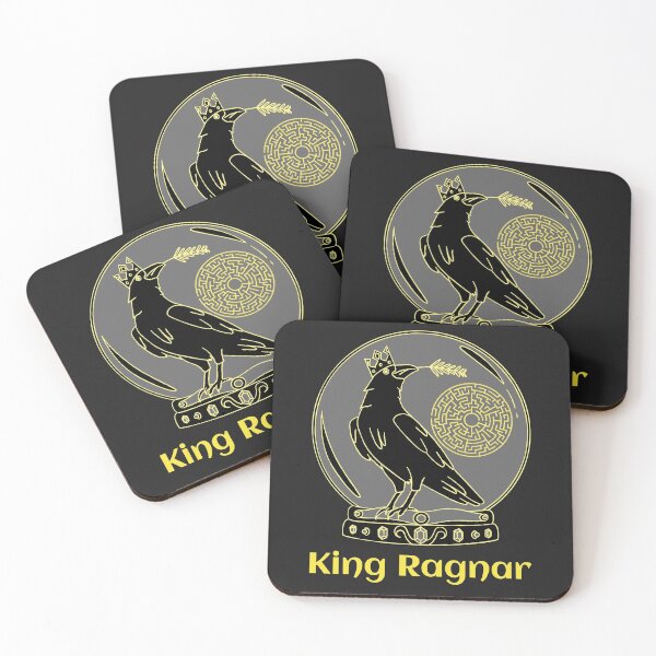 Item preview, Viking Raven - King Ragnar designed and sold by NoelNimmad.