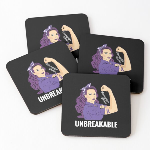 Item preview, Unbreakable - Fibromyalgia warrior, designed and sold by Izod55.