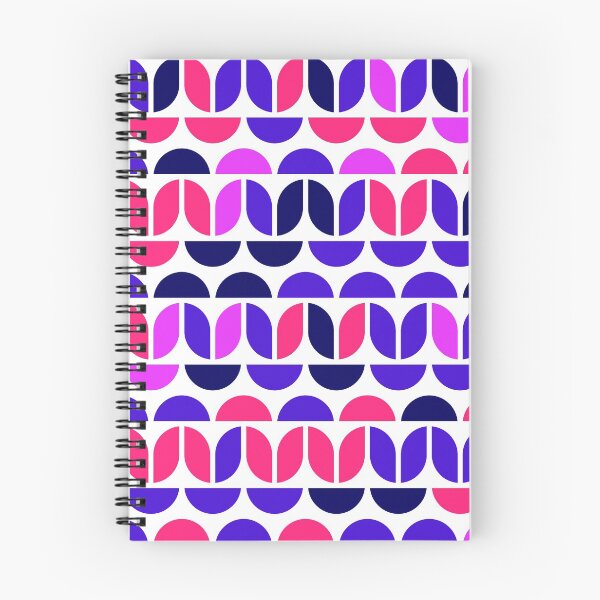 Item preview, Repeated asymmetrical ornament with geometric elements in bright neon color palette designed and sold by acidmit.
