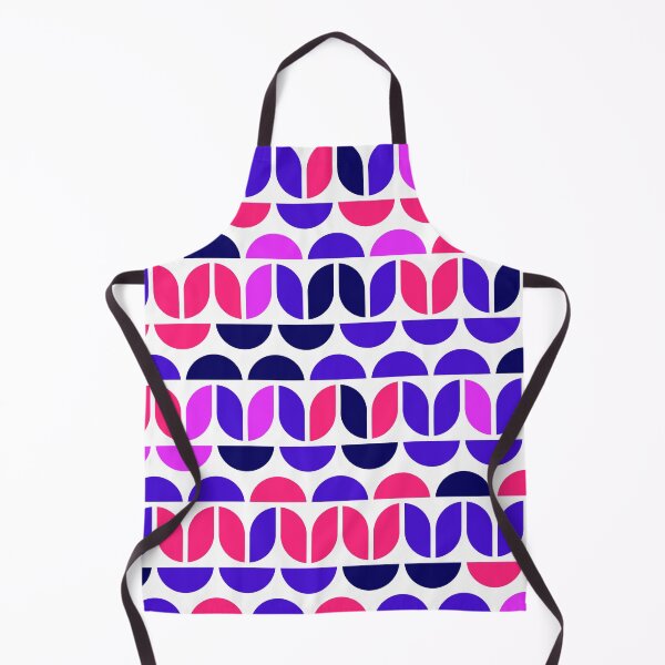 Item preview, Repeated asymmetrical ornament with geometric elements in bright neon color palette designed and sold by acidmit.