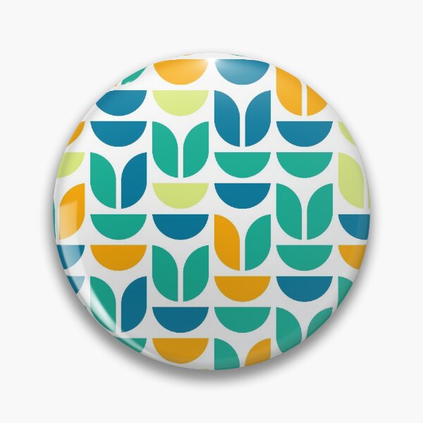 Artikelvorschau, Repeated asymmetrical ornament in bright neon color palette with geometric elements entworfen und verkauft von acidmit.