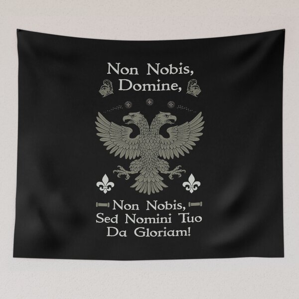 Item preview, Non Nobis Domine, Non Nobis Sed Nomini Tuo Da Gloriam designed and sold by MedievalWear.