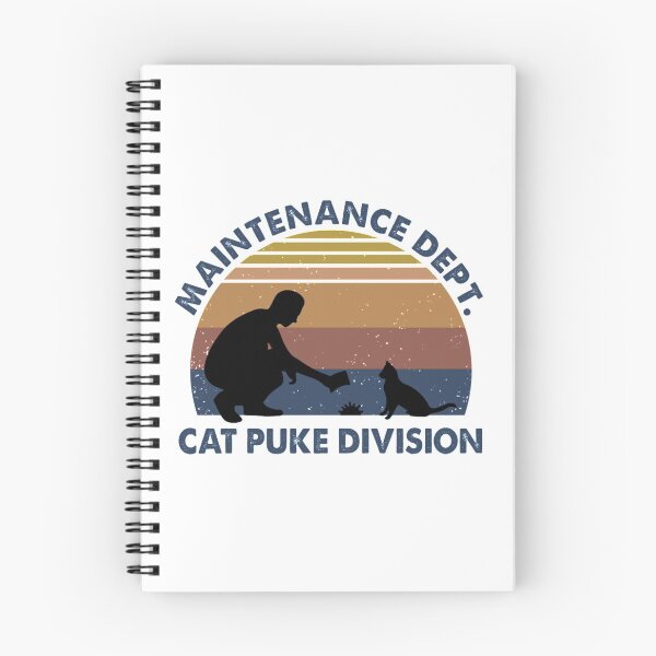 Item preview, Maintenance Dept Cat Puke Division Vintage designed and sold by azime2811.
