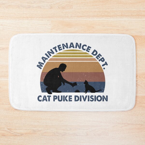 Item preview, Maintenance Dept Cat Puke Division Vintage designed and sold by azime2811.