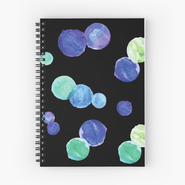 Item preview, Artist Palette Polka Dot - Blues and Greens designed and sold by MerchActually.