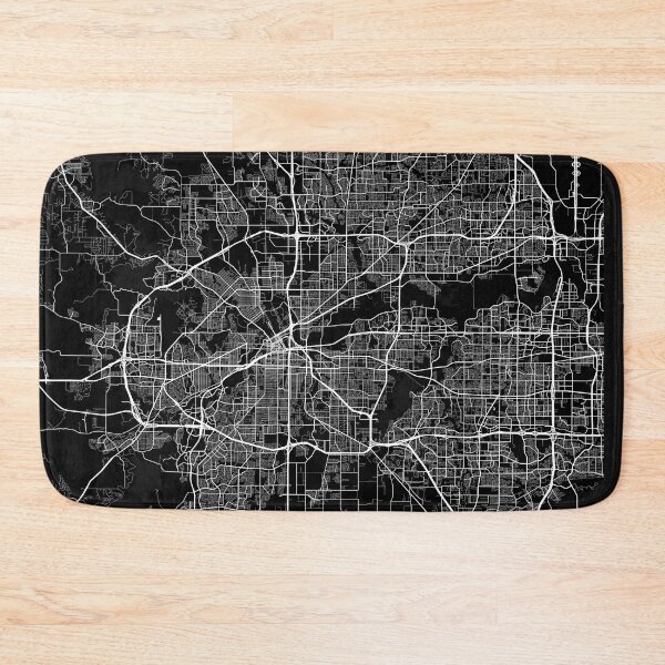 Item preview, Fort Worth City Map of Texas, USA - Full Moon designed and sold by deMAP.