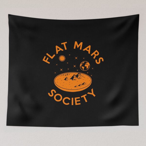 Item preview, Flat mars society  designed and sold by azime2811.