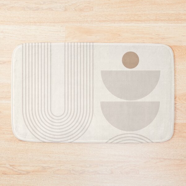 Item preview, Neutral tone Mid century modern rainbow designed and sold by mysticminimals.