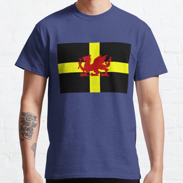 Davids Day T-shirt Mens Wales 'CYMRU'  Welsh St
