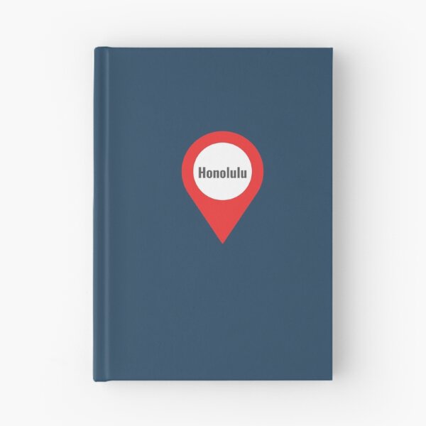 Item preview, Honolulu - Location Tag (pink) designed and sold by CityCollection.
