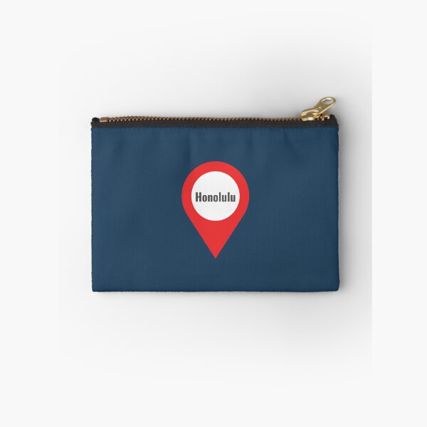 Item preview, Honolulu - Location Tag (pink) designed and sold by CityCollection.