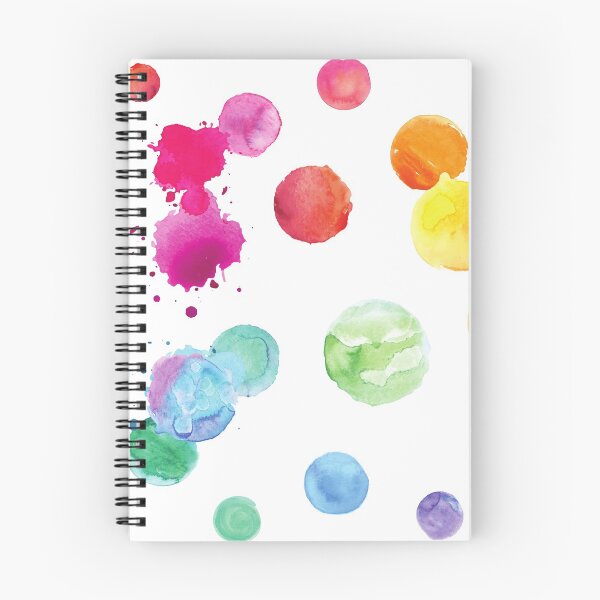 Item preview, Artist Palette Polka Dot - Multicolor - White background designed and sold by MerchActually.