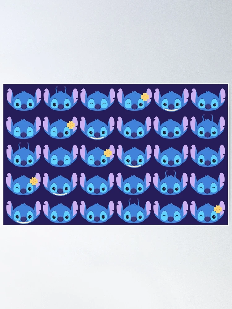 The Many Faces of Stitch Leggings for Sale by FrankenPup