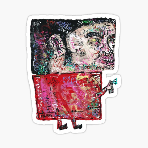 “David Choe street art” Sticker for Sale by JuloCreation | Redbubble