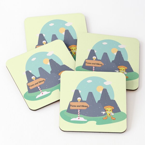 Item preview, Pizza and Hiking designed and sold by Javidreams.