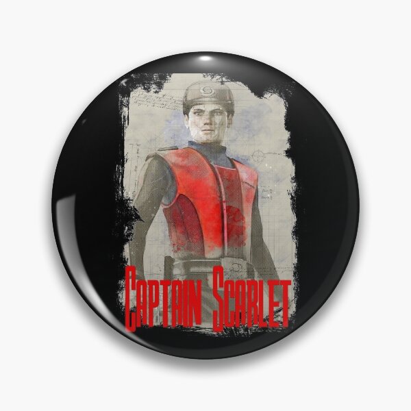 Item preview, Captain Scarlet The Mighty Hero designed and sold by RUCZENO.