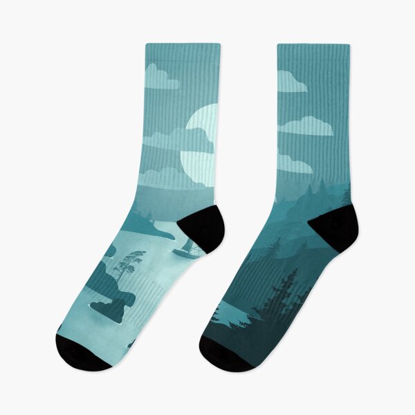 Item preview, Norwegian Fjords - Minimal Art designed and sold by Julia Rudens.