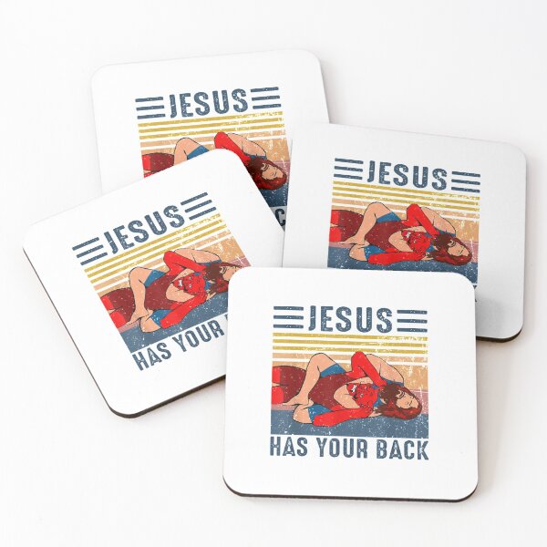 Item preview, Jesus Has Your Back Wrestling Vintage designed and sold by azime2811.
