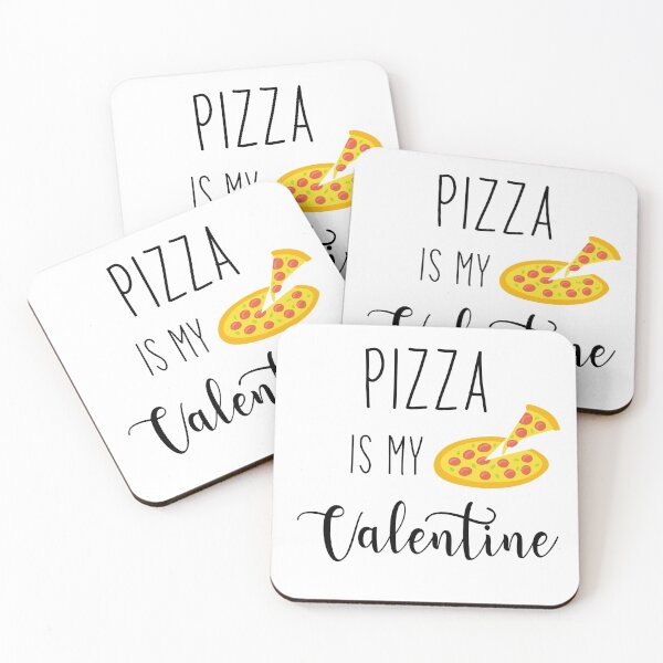 Item preview, Pizza is my Valentine designed and sold by BlushPearls.