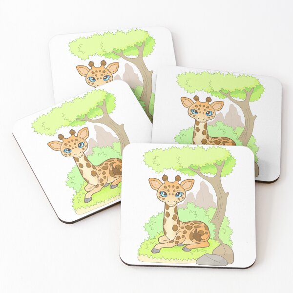 Item preview, cute giraffe designed and sold by YMFargon.