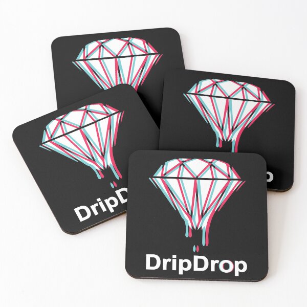 Item preview, White Drip Drop designed and sold by BlackCoffeeCake.