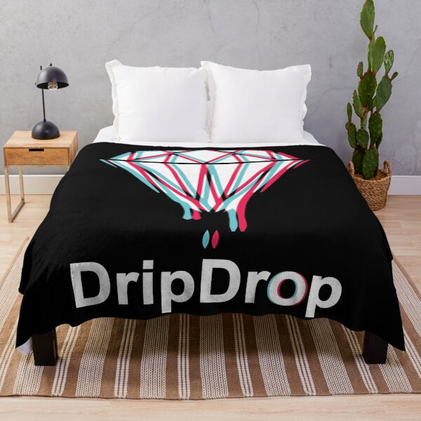 Item preview, White Drip Drop designed and sold by BlackCoffeeCake.