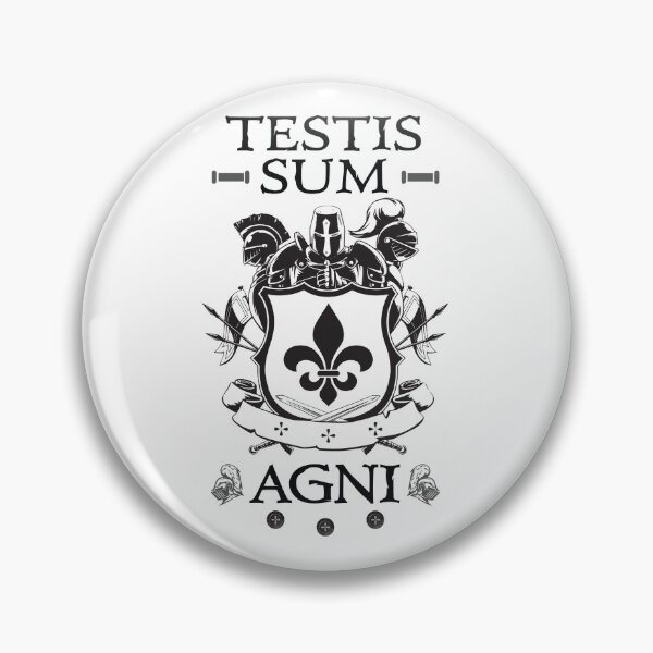 Item preview, Testis Sum Agni designed and sold by MedievalWear.