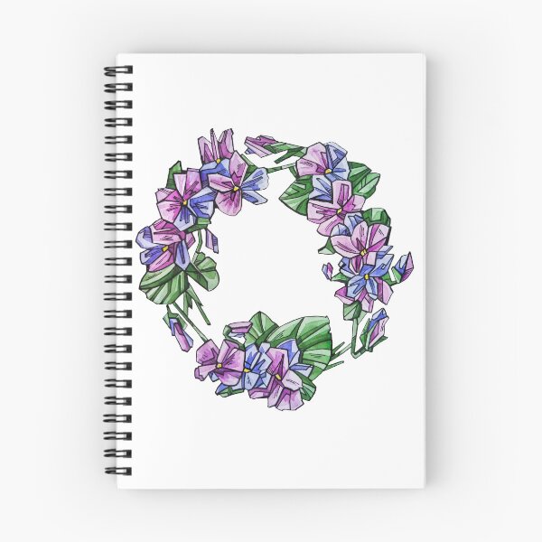 Item preview, Violets watercolor illustration designed and sold by Shevi.