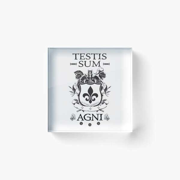 Item preview, Testis Sum Agni designed and sold by MedievalWear.