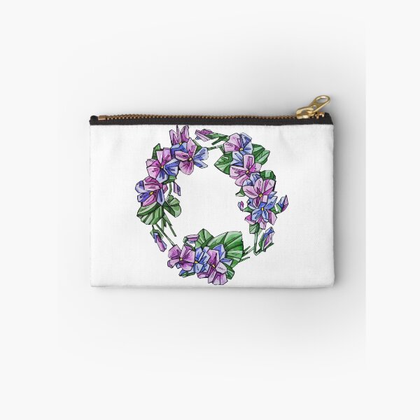 Item preview, Violets watercolor illustration designed and sold by Shevi.