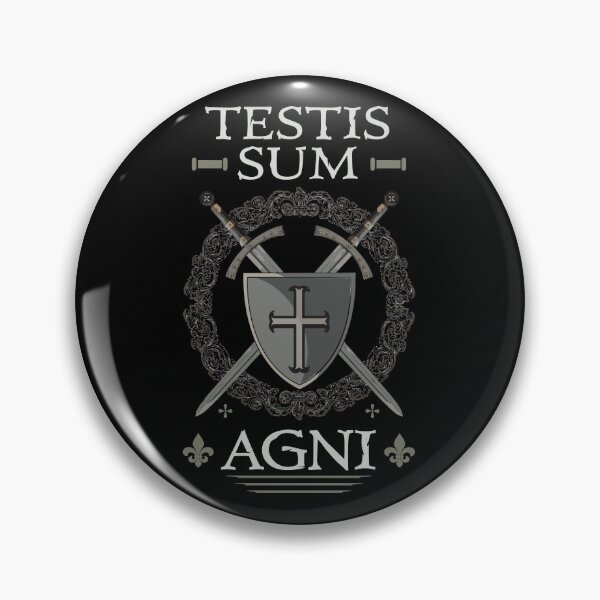 Item preview, Testis Sum Agni designed and sold by MedievalWear.