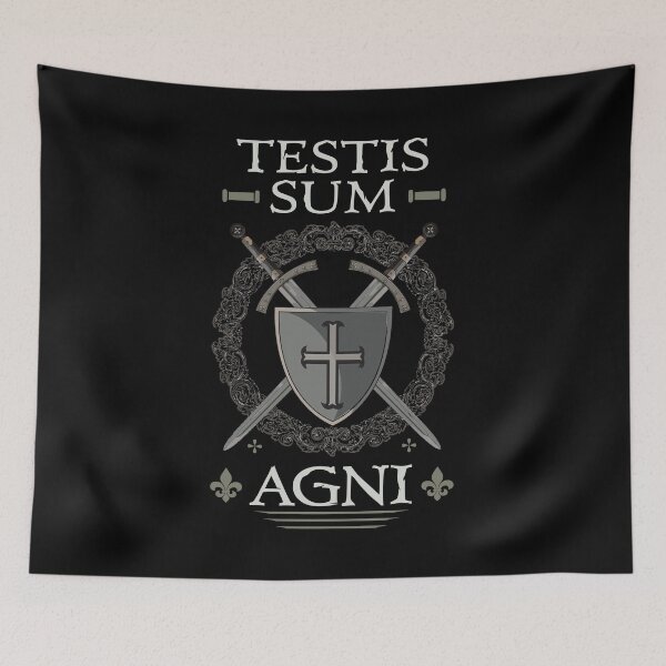 Item preview, Testis Sum Agni designed and sold by MedievalWear.