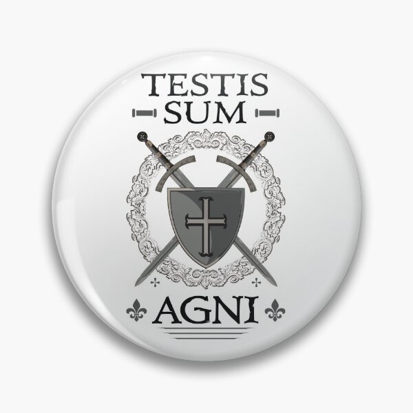 Item preview, Testis Sum Agni designed and sold by MedievalWear.