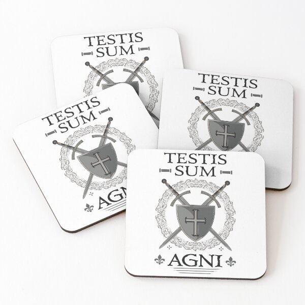 Item preview, Testis Sum Agni designed and sold by MedievalWear.