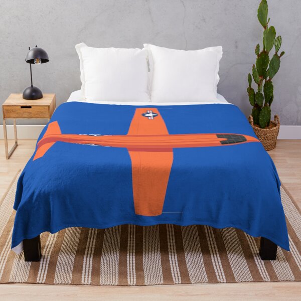 Item preview, X-1 Mach Buster Rocket Aircraft - Orange Blue designed and sold by VoodooCircus.