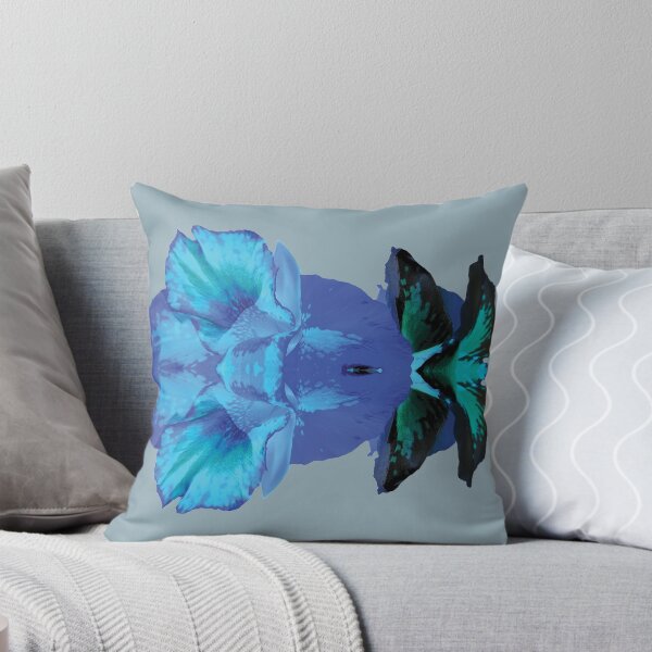 Item preview, Bird of love-blue grey background designed and sold by CSouissi.