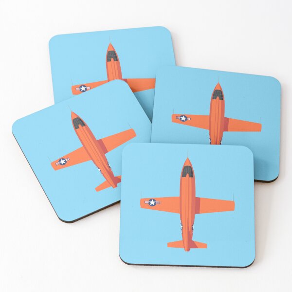 Artikelvorschau, X-1 Mach Buster Rocket Aircraft - Orange Sky entworfen und verkauft von VoodooCircus.