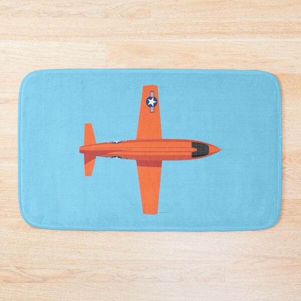 Item preview, X-1 Mach Buster Rocket Aircraft - Orange Sky designed and sold by VoodooCircus.
