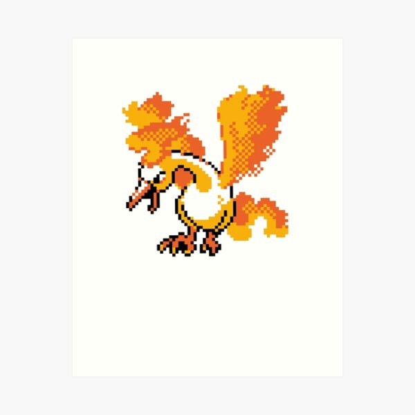 Shiny Moltres Art Print for Sale by EsstheMystic