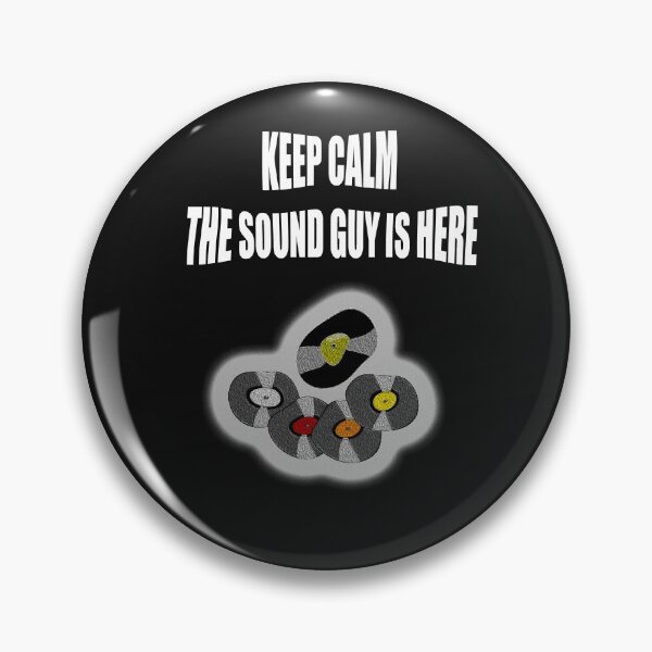 Item preview, Keep Calm The Sound Guy Is Here designed and sold by Nickolas Kyprianos.