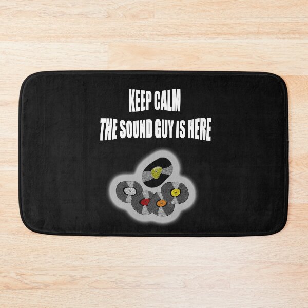 Item preview, Keep Calm The Sound Guy Is Here designed and sold by Nickolas Kyprianos.