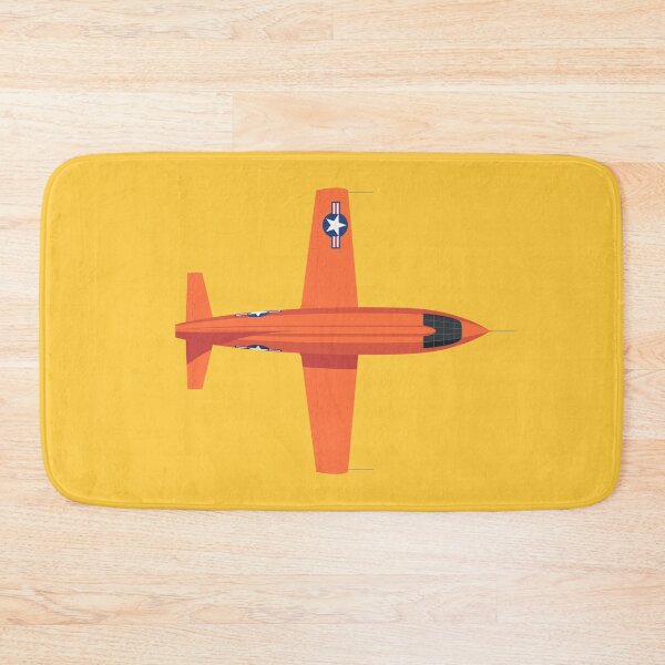 Item preview, X-1 Mach Buster Rocket Aircraft - Orange Yellow designed and sold by VoodooCircus.