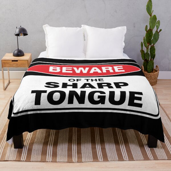 Item preview,  Beware of the sharp tongue designed and sold by Ziyodus.