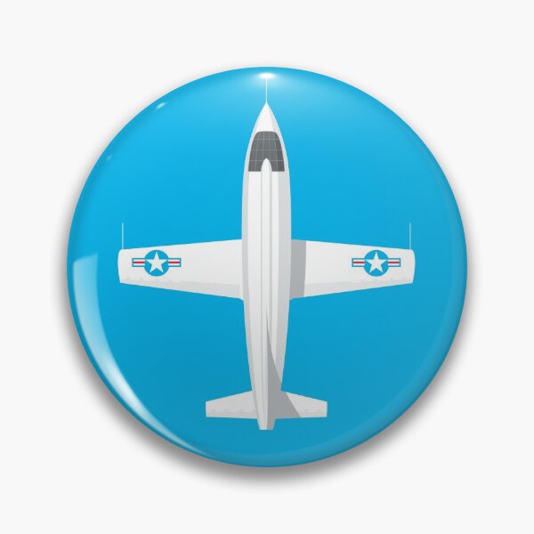 Item preview, X-1 First Supersonic Flight Rocket Aircraft - Cyan designed and sold by VoodooCircus.