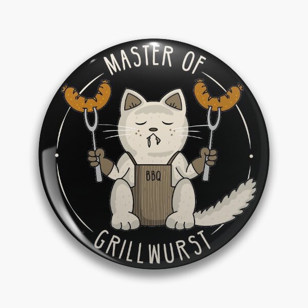 Item preview, Cat Master of Grillwurst designed and sold by catsandmore.