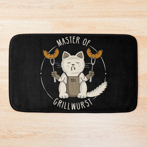 Item preview, Cat Master of Grillwurst designed and sold by catsandmore.