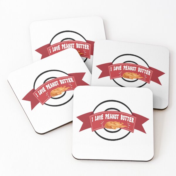 Item preview, I love peanut butter, gift idea for lovers  peanut butter designed and sold by Mac Store.