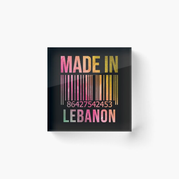 Artikelvorschau, Hergestellt im Libanon in Aquarell entworfen und verkauft von XCIV.